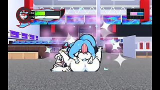 Oh So Knave &lbrack;Gay Hentai game PornPlay&rsqb; Ep&period;12 Public street threesome with upper case bareback cum overload