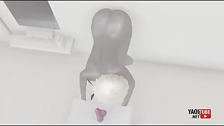 Nier Automata Yaoi - Yorha going to bed by a dildo - Asian Japanese Manga Anime Hentai Gay Porn